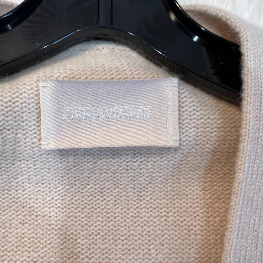 Perfect for Valentine's Day: Zadig & Voltaire Mirka Heart Cashmere Cardigan - Picture 2 of 3